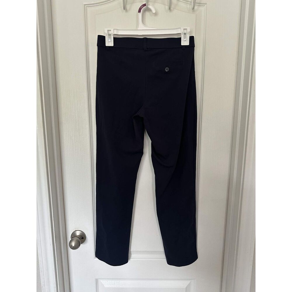 HUE Ponte Knit Pull On Leggings in Dark Navy Size M Career Wear - Picture 4 of 7